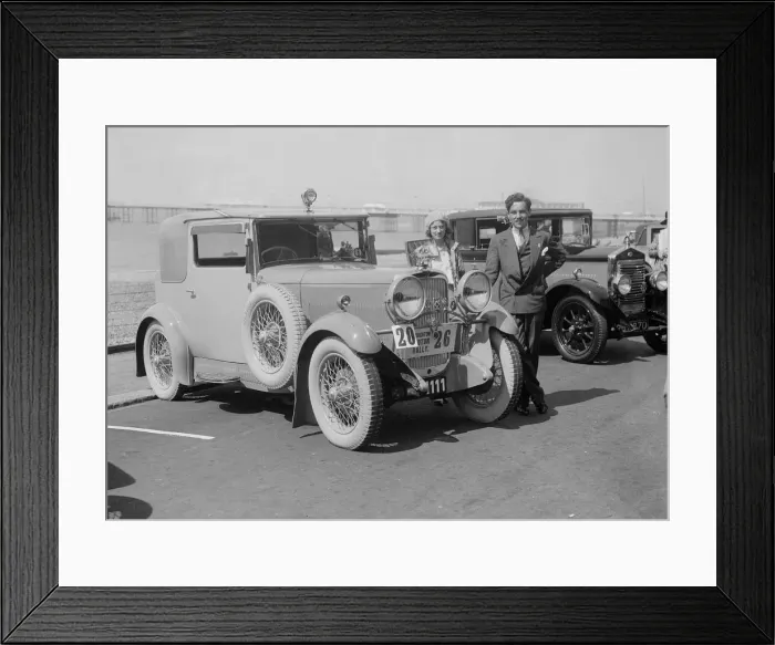Framed Print : Alvis of Henken Widengren at the B&HMC Brighton Motor Rally, Brighton, Sussex, 1930 Framed Print : Alvis of Henken Widengren at the B&HMC Brighton Motor Rally, Brighton, Sussex, 1930