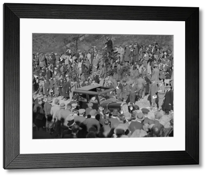 Framed Print : Swift competing in the MCC Lands End Trial, Beggars Roost, Devon, 1929. Artist: Bill Brunell Framed Print : Swift competing in the MCC Lands End Trial, Beggars Roost, Devon, 1929. Artist: Bill Brunell