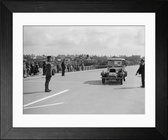 Framed Print : Morris Cowley of FF Austin competing in the Southport Rally, 1928. Artist: Bill Brunell Framed Print : Morris Cowley of FF Austin competing in the Southport Rally, 1928. Artist: Bill Brunell
