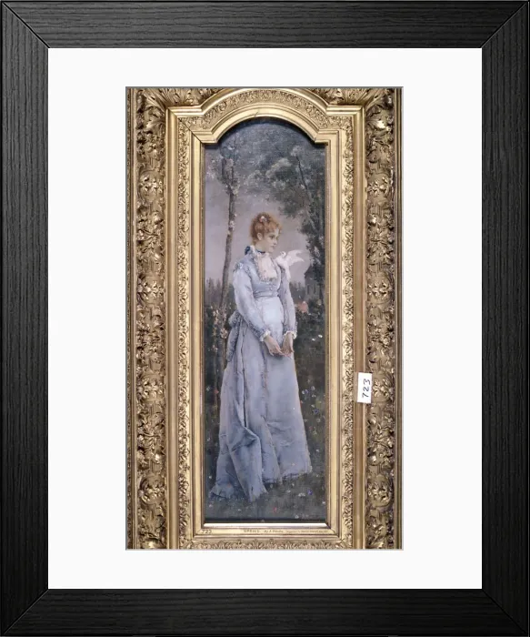 Framed Print : Spring, 1876. Artist: Alfred Emile Leopold Joseph Victor Stevens Framed Print : Spring, 1876. Artist: Alfred Emile Leopold Joseph Victor Stevens