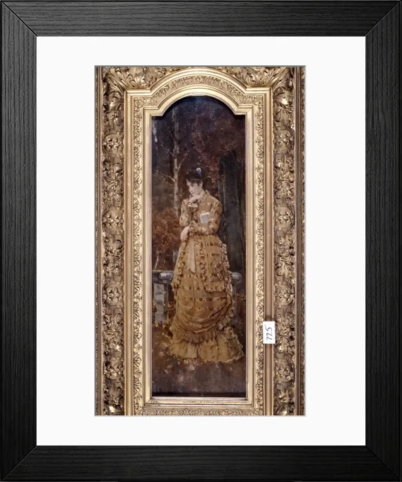 Framed Print : Autumn, 1876. Artist: Alfred Emile Leopold Joseph Victor Stevens Framed Print : Autumn, 1876. Artist: Alfred Emile Leopold Joseph Victor Stevens