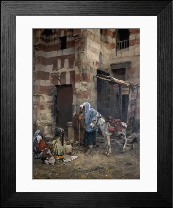 Framed Print : Fortune Telling, 1887. Artist: Charles Wilda Framed Print : Fortune Telling, 1887. Artist: Charles Wilda