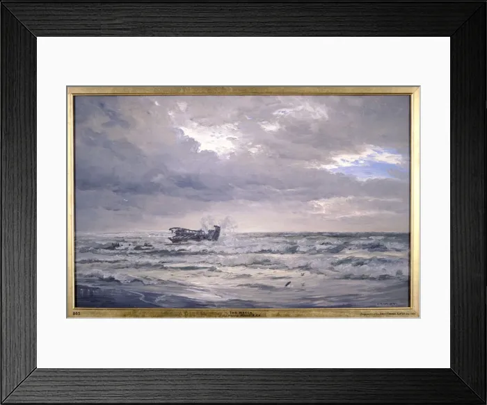 Framed Print : The Wreck, 1875. Artist: Henry Moore Framed Print : The Wreck, 1875. Artist: Henry Moore