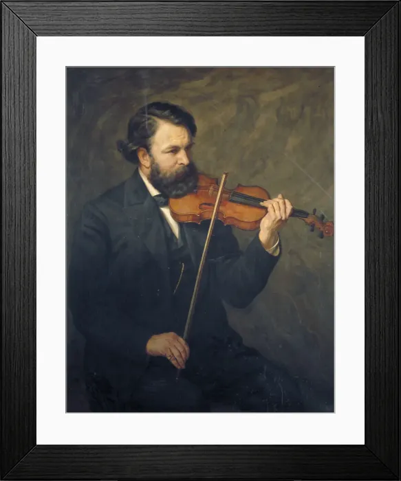 Framed Print : Doctor Joseph Joachim, 1876. Artist: James Archer Framed Print : Doctor Joseph Joachim, 1876. Artist: James Archer