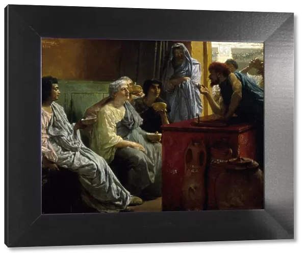 The Wine Shop, 1869-1874. Artist: Sir Lawrence Alma-Tadema