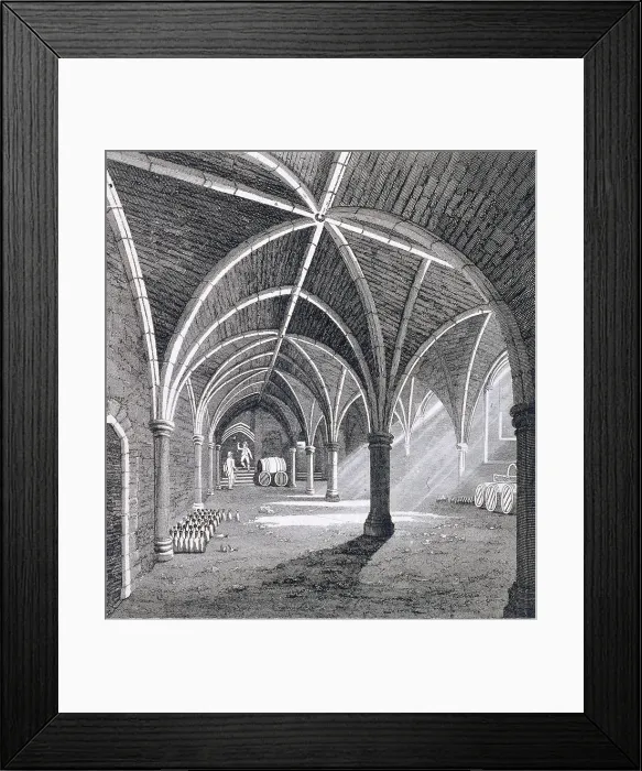Framed Print : Gerards Hall, London, 1811 Framed Print : Gerards Hall, London, 1811