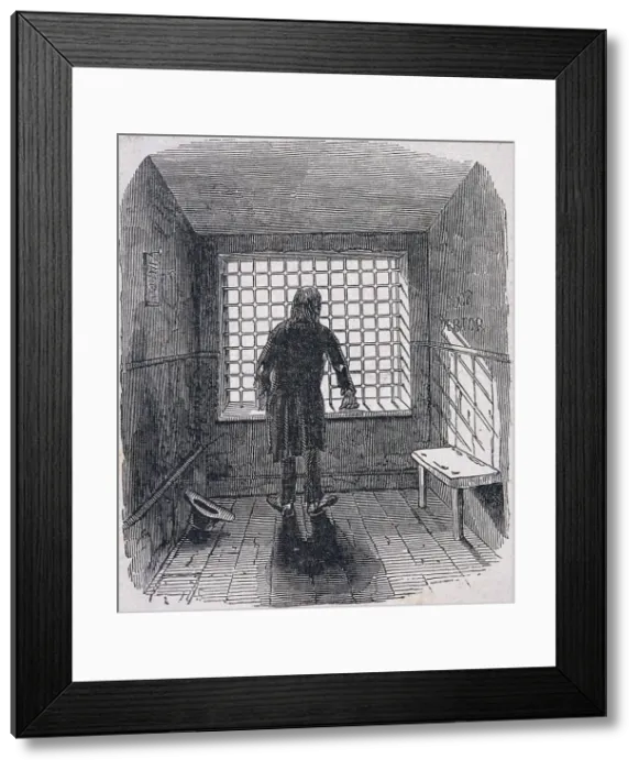 Framed Print : Fleet Prison, London, c1820 Framed Print : Fleet Prison, London, c1820