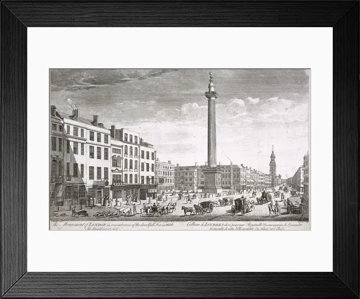Framed Print : Fish Street Hill, London, c1750. Artist: Thomas Bowles Framed Print : Fish Street Hill, London, c1750. Artist: Thomas Bowles