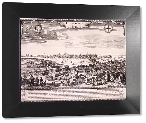View of London from Southwark, 1710