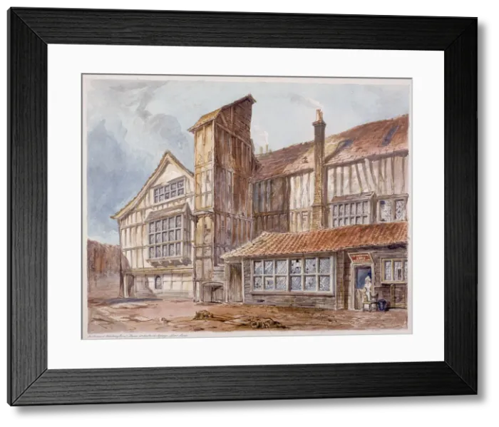 Framed Print : Milton Street, London, c1804. Artist: C Matthews Framed Print : Milton Street, London, c1804. Artist: C Matthews