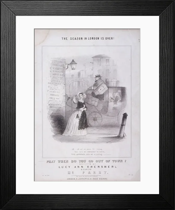 Framed Print : London Bridge Wharf, London, c1840. Artist: M & N Hanhart Framed Print : London Bridge Wharf, London, c1840. Artist: M & N Hanhart