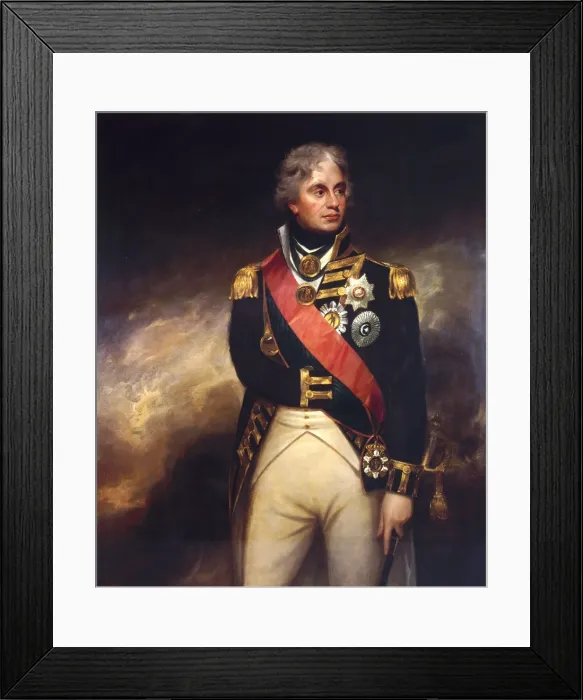 Framed Print : Viscount Horatio Nelson, 1801. Artist: Sir William Beechey Framed Print : Viscount Horatio Nelson, 1801. Artist: Sir William Beechey