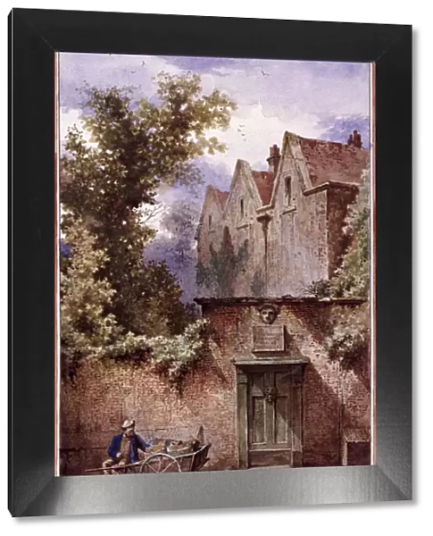 Nell Gwynnes house, Bagnigge Wells, St Pancras, London, 1865. Artist: Waldo Sargeant