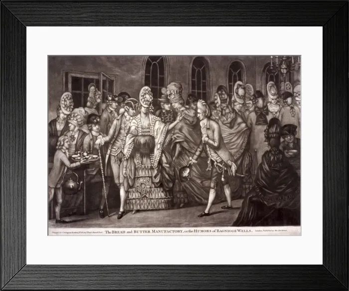 Framed Print : Bagnigge Wells, St Pancras, London, 1772 Framed Print : Bagnigge Wells, St Pancras, London, 1772