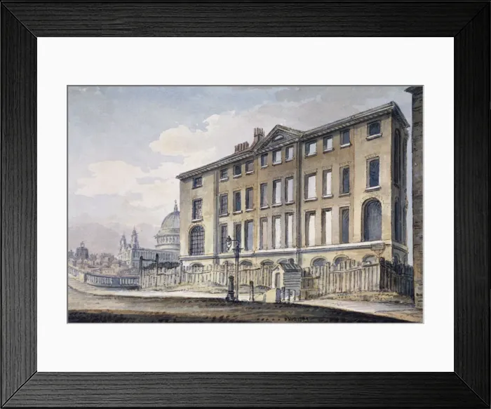 Framed Print : Albion Place, Southwark, London, 1803. Artist: SW