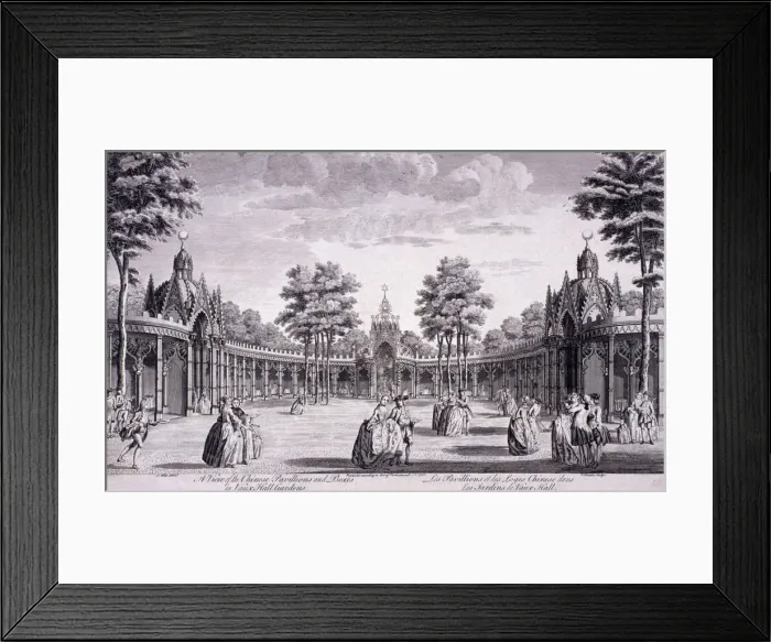Framed Print : Vauxhall Gardens, Lambeth, London, 1751. Artist: Thomas Bowles Framed Print : Vauxhall Gardens, Lambeth, London, 1751. Artist: Thomas Bowles