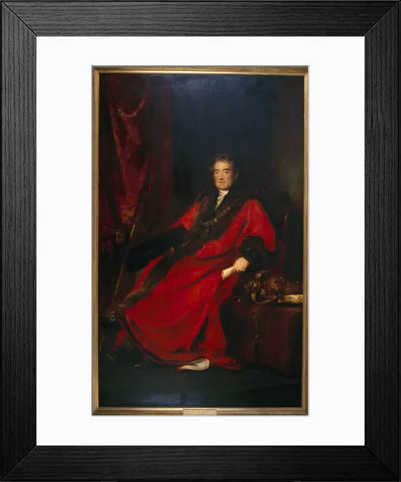 Framed Print : Matthias Prime Lucas, Lord Mayor 1827 and President of St. Batholomews Hospital Framed Print : Matthias Prime Lucas, Lord Mayor 1827 and President of St. Batholomews Hospital