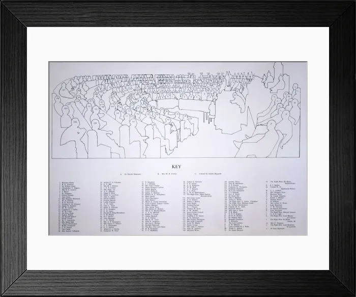 Framed Print : The first meeting of the Greater London Council in the County Hall, London, 1964 Framed Print : The first meeting of the Greater London Council in the County Hall, London, 1964