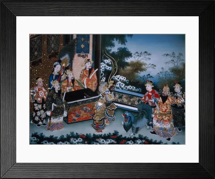 Framed Print : Unidentified Marital Scene, c1800-c1850 Framed Print : Unidentified Marital Scene, c1800-c1850
