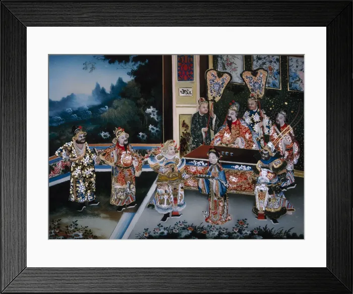 Framed Print : Unidentified Marital Scene, c1800-c1850 Framed Print : Unidentified Marital Scene, c1800-c1850