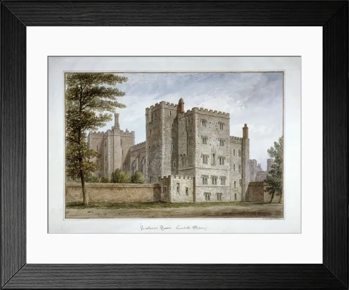 Framed Print : Lollards Tower, Lambeth Palace, London, 1831. Artist: John Buckler Framed Print : Lollards Tower, Lambeth Palace, London, 1831. Artist: John Buckler