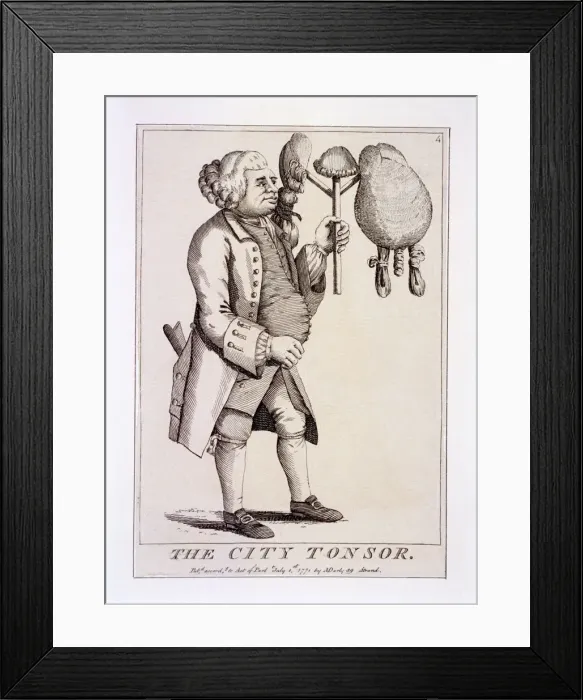 Framed Print : The City Tonsor, 1771 Framed Print : The City Tonsor, 1771