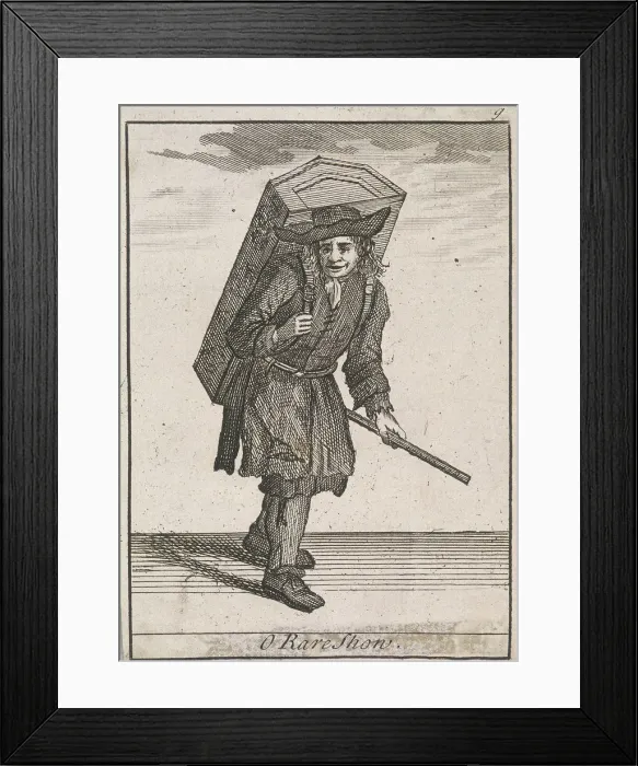 Framed Print : O Rare Shon, Cries of London, (c1688?) Framed Print : O Rare Shon, Cries of London, (c1688?)