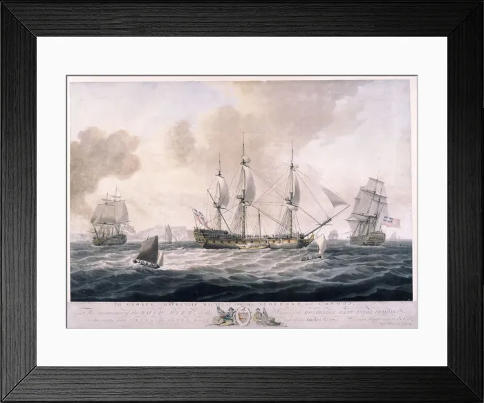 Framed Print : The Pitt, 1787 Framed Print : The Pitt, 1787