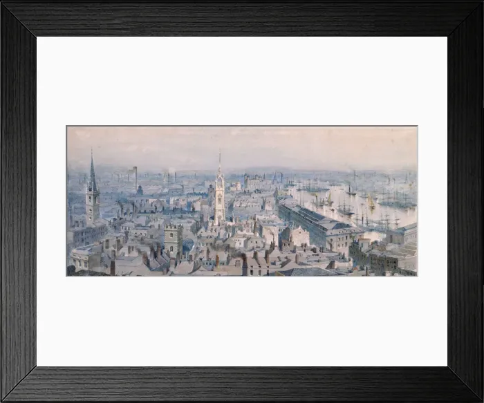 Framed Print : View of London Framed Print : View of London