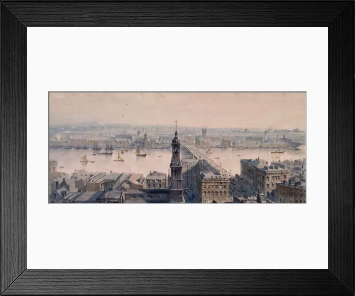 Framed Print : Views of London Framed Print : Views of London