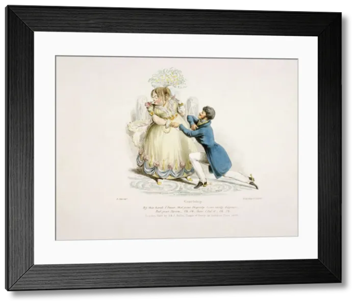 Framed Print : By this hand I swear that your property can easily dispense - but your person