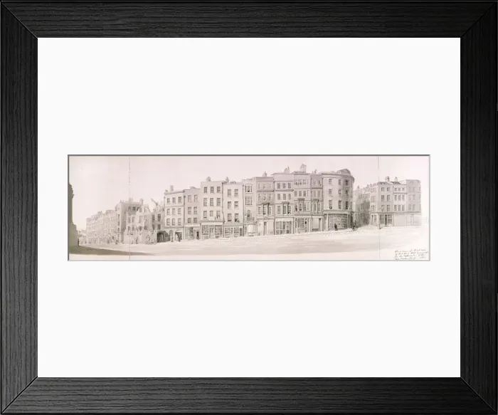 Framed Print : Fish Street Hill, London Framed Print : Fish Street Hill, London