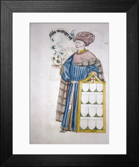 Framed Print : Thomas Canynges, Lord Mayor Framed Print : Thomas Canynges, Lord Mayor