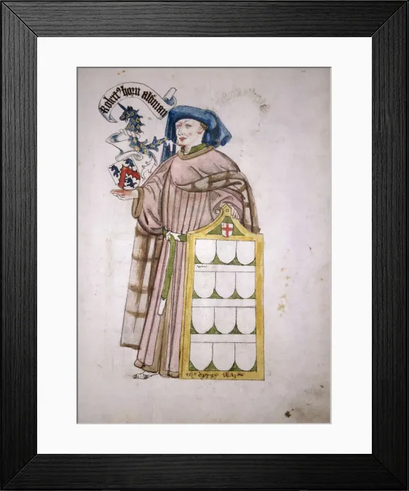 Framed Print : Robert Horne, Sheriff of London Framed Print : Robert Horne, Sheriff of London