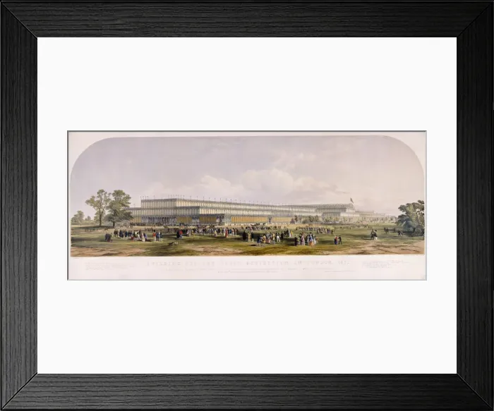 Framed Print : Great Exhibition, Hyde Park, London, 1851. Artist: George Hawkins Framed Print : Great Exhibition, Hyde Park, London, 1851. Artist: George Hawkins