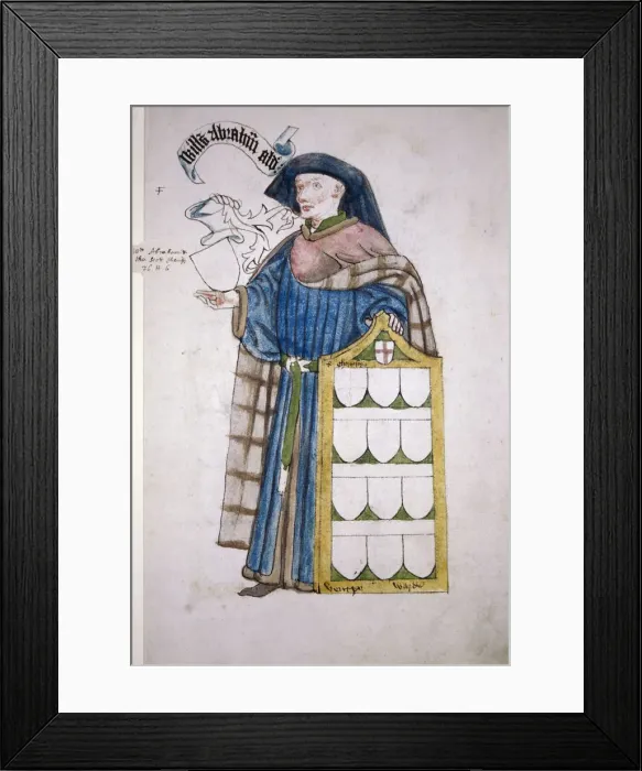 Framed Print : William Abraham, Sheriff of London Framed Print : William Abraham, Sheriff of London