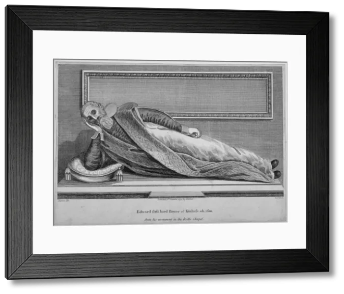 Framed Print : Monument to Sir Edward Bruce in Rolls Chapel, Chancery Lane, City of London, 1794 Framed Print : Monument to Sir Edward Bruce in Rolls Chapel, Chancery Lane, City of London, 1794