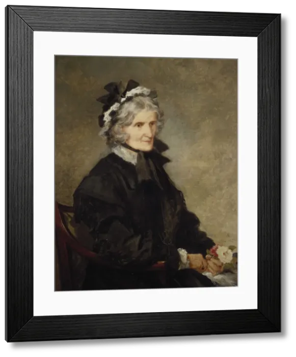 Framed Print : Portrait of the Artists Mother, 1874. Artist Framed Print : Portrait of the Artists Mother, 1874. Artist