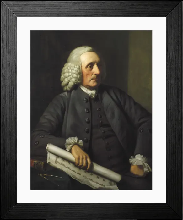 Framed Print : George Dance, c1780-1811. Artist: Nathaniel Dance-Holland Framed Print : George Dance, c1780-1811. Artist: Nathaniel Dance-Holland