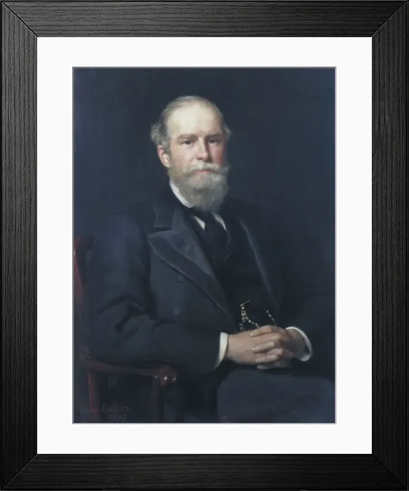 Framed Print : Sir John Lubbock, c1875-1913. Artist: John Collier Framed Print : Sir John Lubbock, c1875-1913. Artist: John Collier