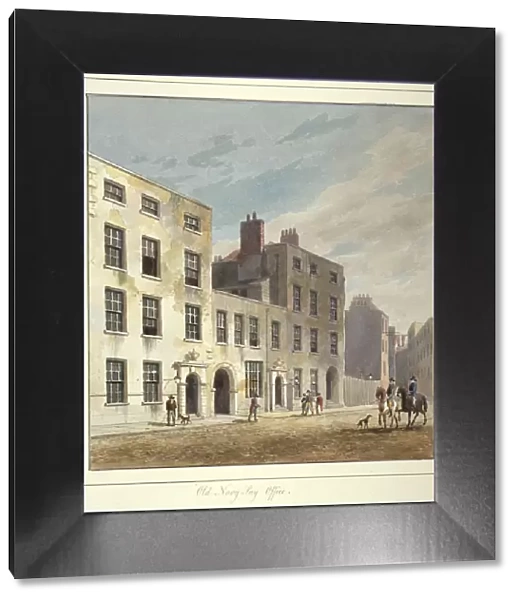 The Old Navy Pay Office, Old Broad Street, City of London, 1811