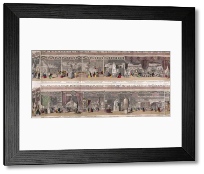 Framed Print : Great Exhibition, Crystal Palace, Hyde Park, London, 1851 Framed Print : Great Exhibition, Crystal Palace, Hyde Park, London, 1851
