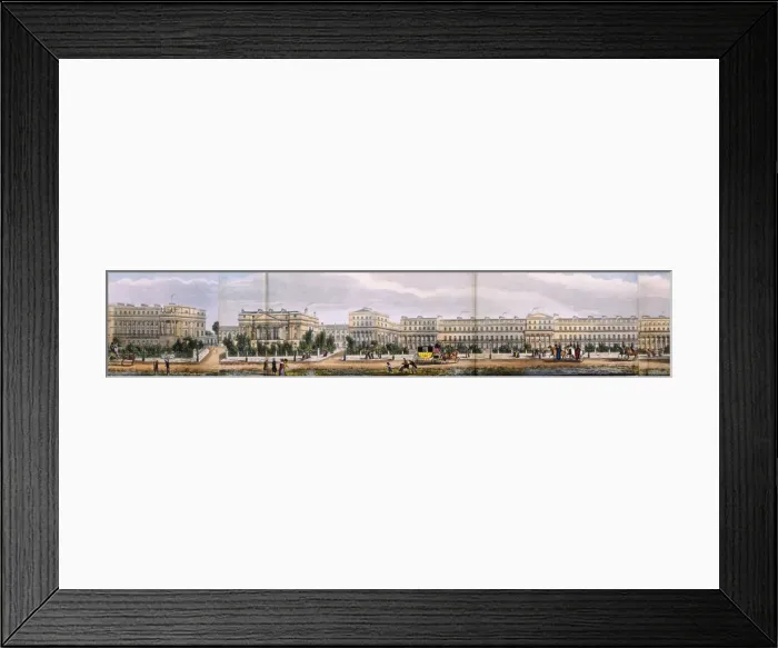 Framed Print : Regents Park, London, 1831 Framed Print : Regents Park, London, 1831