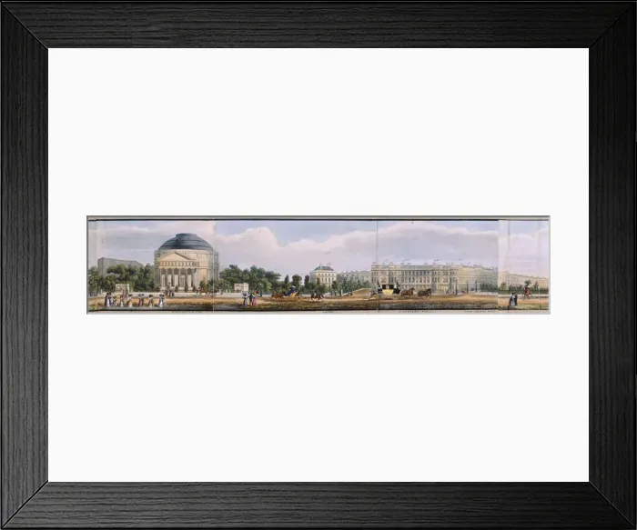 Framed Print : Regents Park, London, 1831 Framed Print : Regents Park, London, 1831