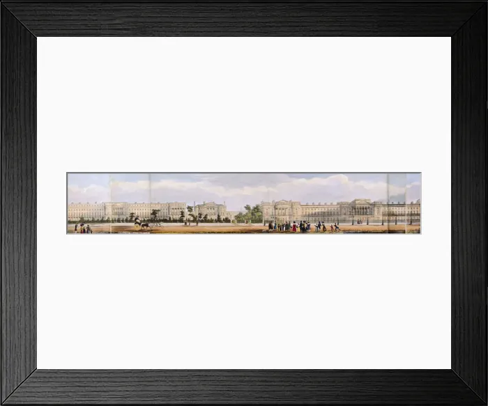 Framed Print : Regents Park, London, 1831