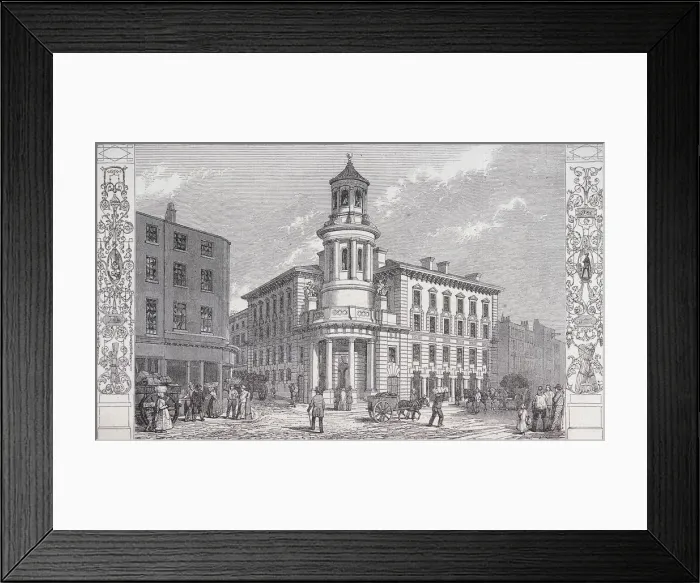 Framed Print : Coal Exchange, London, 1849 Framed Print : Coal Exchange, London, 1849