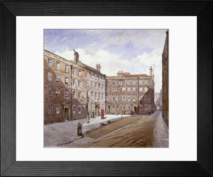 Framed Print : View of Brick Court, Middle Temple, London, 1882 Framed Print : View of Brick Court, Middle Temple, London, 1882