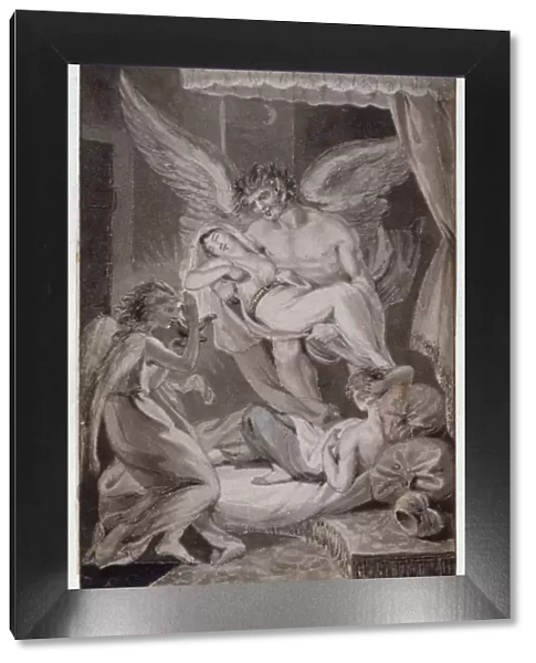 Genius Bearing the Soul Aloft, c1780-1848. Artist: Edward Francis Burney