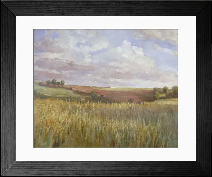 Framed Print : The Cornfield, c1864-1930. Artist: Anna Lea Merritt Framed Print : The Cornfield, c1864-1930. Artist: Anna Lea Merritt