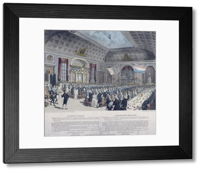 Framed Print : Bishopsgate Street, London, 1814. Artist: R Reeves Framed Print : Bishopsgate Street, London, 1814. Artist: R Reeves